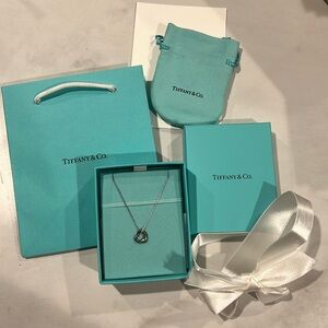 NWT Tiffany & Co. Open Heart Pendant
